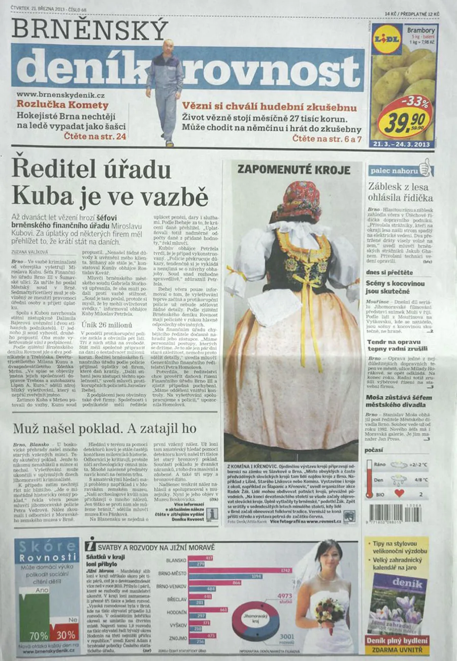Rovnost – 21. 3. 2013
